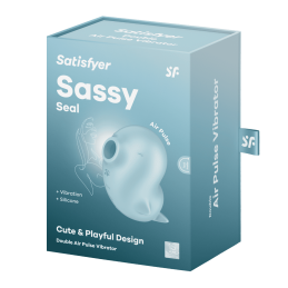 Sassy Seal - Air pulse et vibration Taille unique - Satisfyer - Vibrateurs