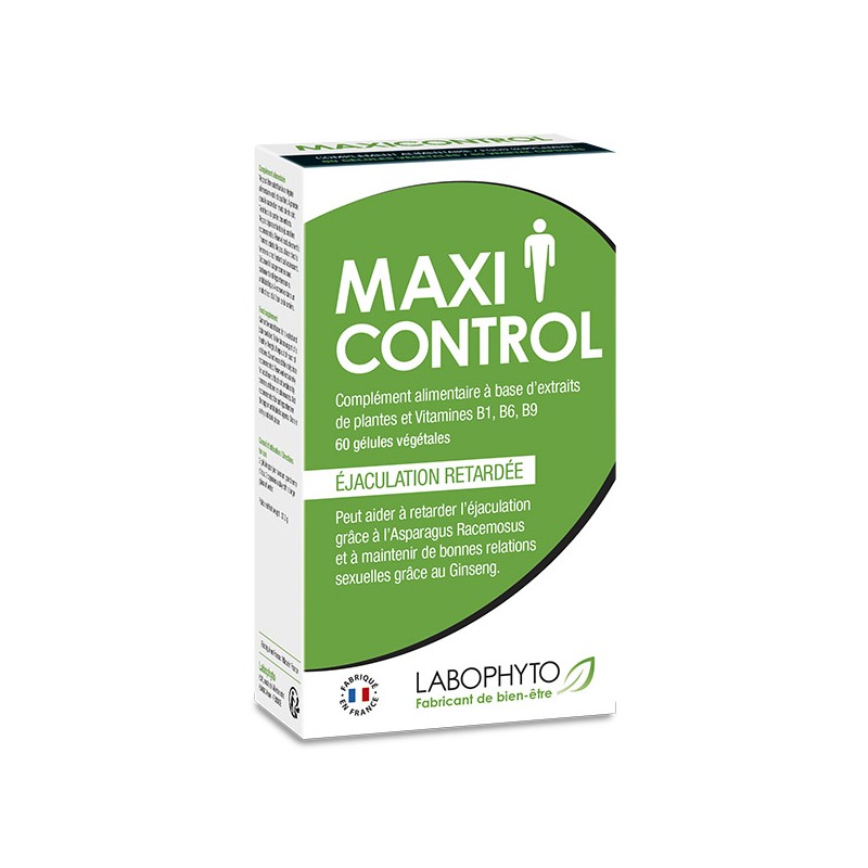 MaxiControl Homme - 60 gélules Taille unique - Labophyto - Stimulants MaxiControl Homme - 60 gélules Taille unique - Labophyto - Stimulants