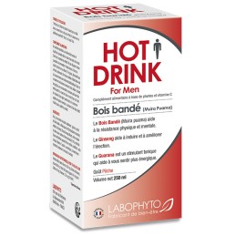HotDrink Bois bandé Homme - 250 ml Taille unique - Labophyto - Stimulants