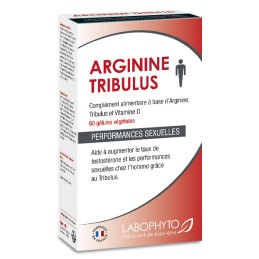 Arginine Tribulus Homme - 60 gélules Taille unique - Labophyto - Stimulants