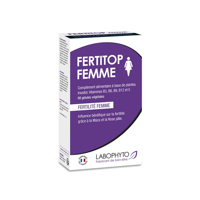 FertiTop Femme - 60 gélules Taille unique - Labophyto - Stimulants FertiTop Femme - 60 gélules Taille unique - Labophyto - Stimulants