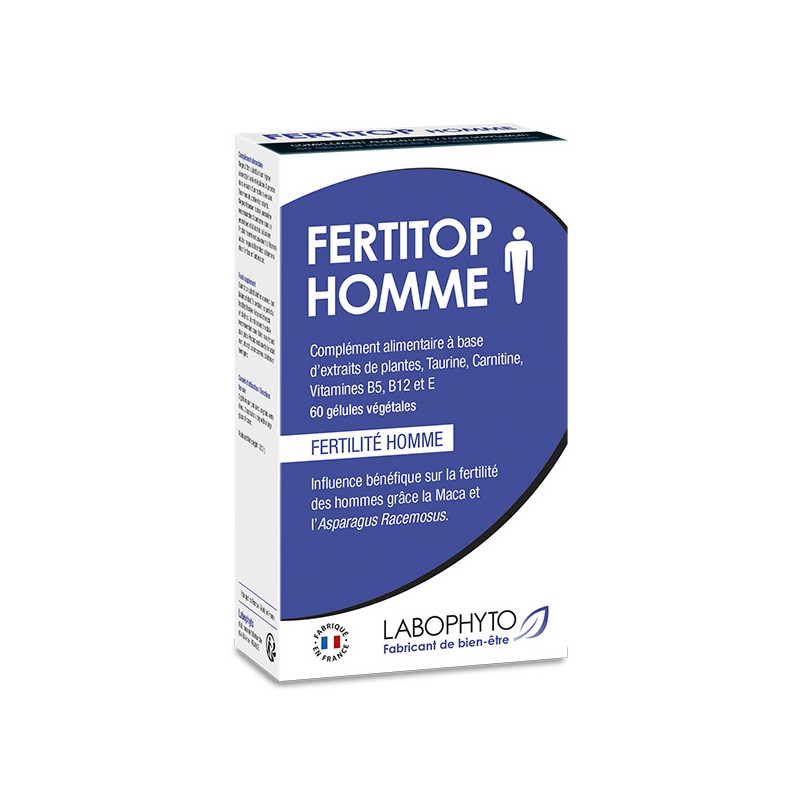 FertiTop Homme - 60 gélules Taille unique - Labophyto - Stimulants FertiTop Homme - 60 gélules Taille unique - Labophyto - Stimulants