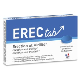ErecTab Homme - 20 comprimés Taille unique - Labophyto - Stimulants