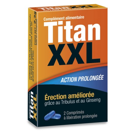 Titan XXL Homme - 2 gélules Taille unique - Labophyto - Stimulants Titan XXL Homme - 2 gélules Taille unique - Labophyto - Stimulants