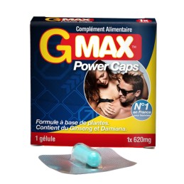 Gmax Power Caps Homme - 1 gélule Taille unique - Gmax - Stimulants