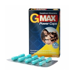 Gmax Power Caps Homme - 10 gélules Taille unique - Gmax - Stimulants