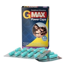 Gmax Power Caps Homme - 20 gélules Taille unique - Gmax - Stimulants