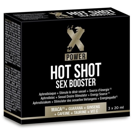 Hot Shot Sex Booster - 3x20 ml Taille unique - Labophyto - Stimulants
