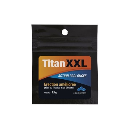 Titan XXL Homme - 4 comprimés Taille unique - Labophyto - Stimulants