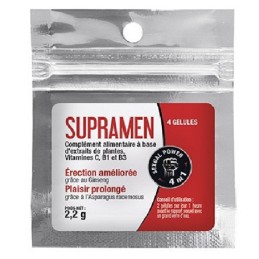 Supramen Homme - 4 gélules Taille unique - Labophyto - Stimulants