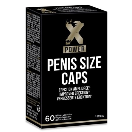 Penis size caps -  60 gélules Taille unique - Labophyto - Stimulants Penis size caps -  60 gélules Taille unique - Labophyto - Stimulants