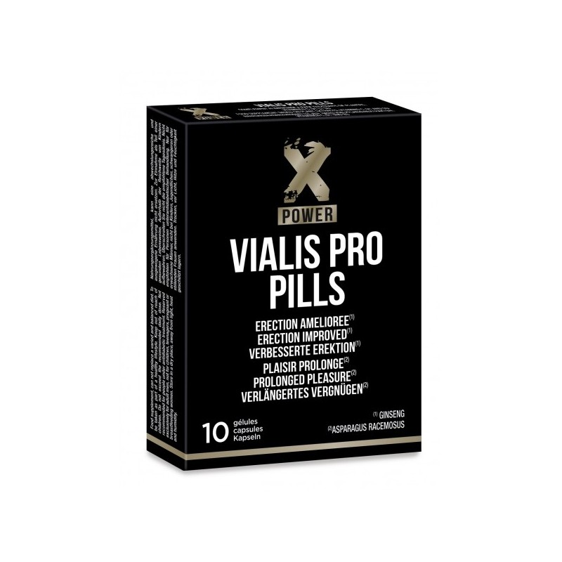 Vialis Pro pills - 10 gélules Taille unique - Labophyto - Stimulants Vialis Pro pills - 10 gélules Taille unique - Labophyto - Stimulants