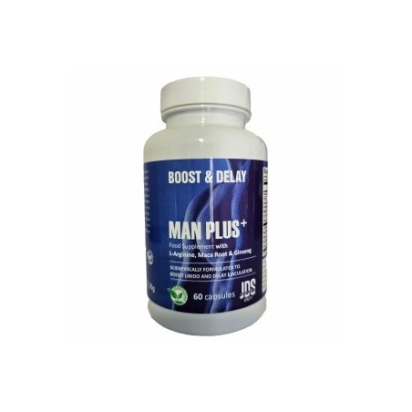 Man Plus Boost and Delay - 60 gélules Taille unique - Gmax - Stimulants