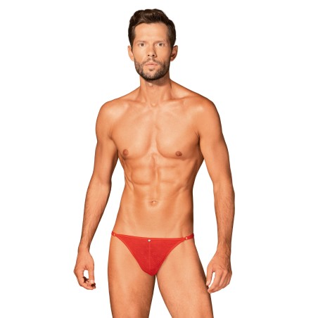 Obsessiver String Homme rouge Taille unique - Obsessive - Lingerie Homme