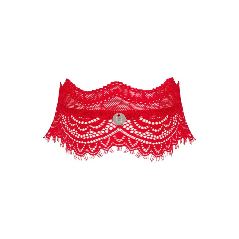 Tour de cou - Bergamore Taille unique - Obsessive - Lingerie Femme Tour de cou - Bergamore Taille unique - Obsessive - Lingerie Femme
