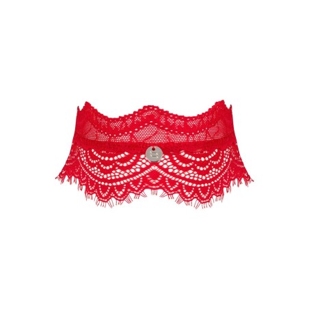Tour de cou - Bergamore Taille unique - Obsessive - Lingerie Femme Tour de cou - Bergamore Taille unique - Obsessive - Lingerie Femme