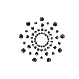 Mimi - Bijoux de seins Strass - Noir