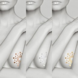 Mimi - Kit bijoux de seins effet tatouage Taille unique Mimi - Kit bijoux de seins effet tatouage Taille unique