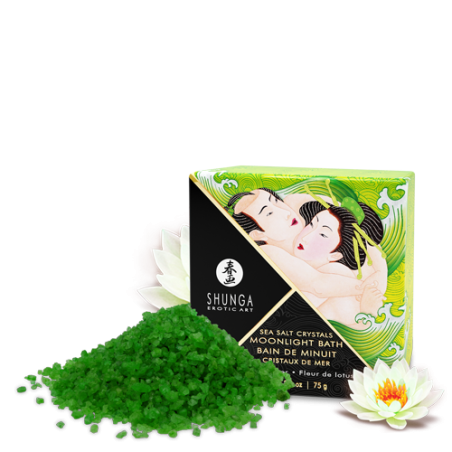 Sels Bain de Minuit - Fleur de lotus uniques Taille unique - Shunga - Pour la salle de bain Sels Bain de Minuit - Fleur de lotus uniques Taille unique - Shunga - Pour la salle de bain