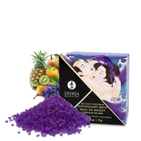 Sels Bain de Minuit - Fruits exotiques Taille unique - Shunga - Pour la salle de bain Sels Bain de Minuit - Fruits exotiques Taille unique - Shunga - Pour la salle de bain