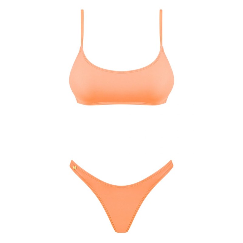 Maillot de bain 2 pcs - Mexico-Beach - Corail S - Obsessive - Lingerie Femme Maillot de bain 2 pcs - Mexico-Beach - Corail S - Obsessive - Lingerie Femme