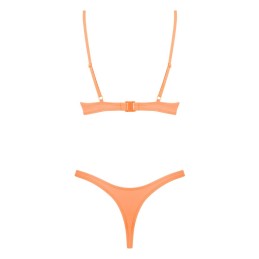 Maillot de bain 2 pcs - Mexico-Beach - Corail S - Obsessive - Lingerie Femme