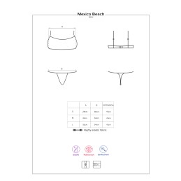 Maillot de bain 2 pcs - Mexico-Beach - Corail S Maillot de bain 2 pcs - Mexico-Beach - Corail S
