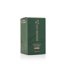 Huile de bain sensuelle avec 300 mg de CBD - 100 ml Taille unique
