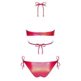 Maillot de bain 2 pcs Coralya - Rouge S Maillot de bain 2 pcs Coralya - Rouge S