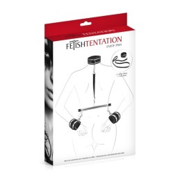 Menottes et collier de soumission Fetish Tentation Menottes et collier de soumission Fetish Tentation