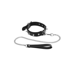 Collier é pointes métal et laisse Fétish Tentation  - Fetish Tentation - BDSM