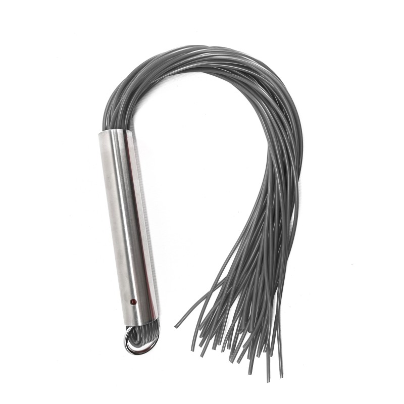 Martinet homme manche métal laniéres PVC  - The Sinners - BDSM Martinet homme manche métal laniéres PVC  - The Sinners - BDSM