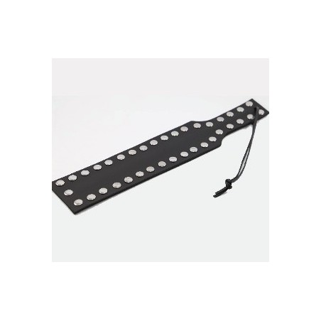 Paddle en Cuir Clous Noir  - The Sinners - BDSM
