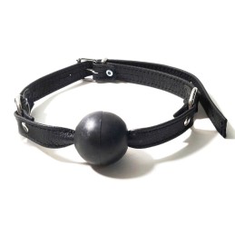 Baillon boule Noir boule noire  - The Sinners - BDSM