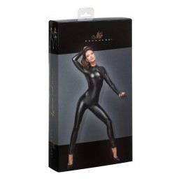 Combinaison Powerwetlook avec leash et fermeTaille uniquere éclair bidirectionnelle XL Combinaison Powerwetlook avec leash et fermeTaille uniquere éclair bidirectionnelle XL