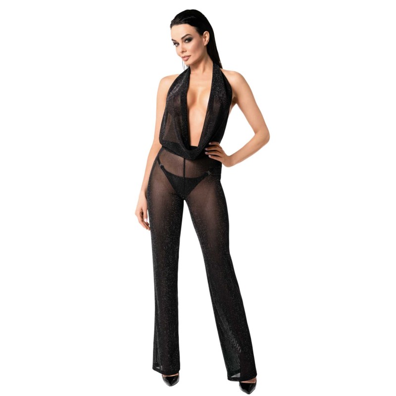 Combinaison Luminara XL - Noir Handmade - Lingerie Femme