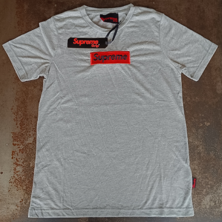T-shirt Supreme Grip gris neuf original streetwear T-shirt Supreme Grip gris neuf original streetwear