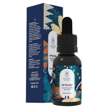 Mr Kush - E-liquide CBD multi-spectre aux arômes authentiques