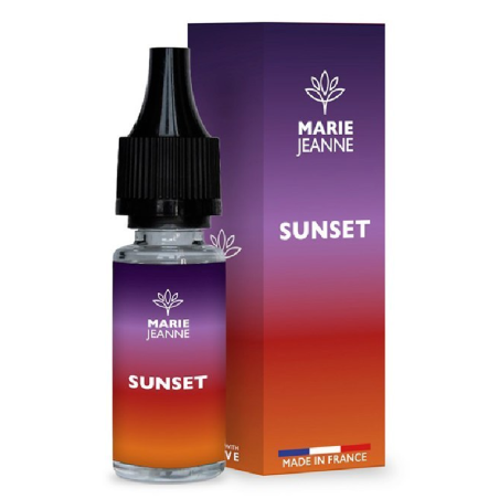 Sunset - E-liquide CBD aux arômes de melon, ananas et pêche Sunset - E-liquide CBD aux arômes de melon, ananas et pêche