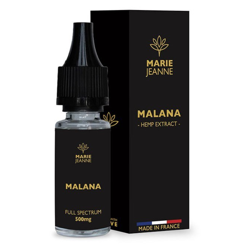 Malana - E-liquide CBD Full Spectrum avec arômes de chanvre Malana - E-liquide CBD Full Spectrum avec arômes de chanvre