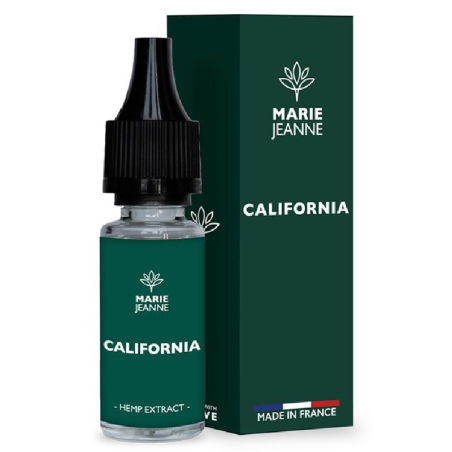 California - E-liquide CBD Broad Spectrum au goût de chanvre