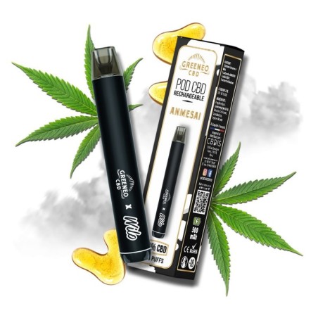 Pod Anmesai - Pod rechargeable CBD avec saveurs authentiques