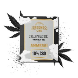 Recharge Amesai - Pack de 2 cartouches 2 ml pour Pods Greeneo