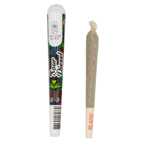 Pre-roll Amnesia CBD - Fleur de chanvre agrumes et citron