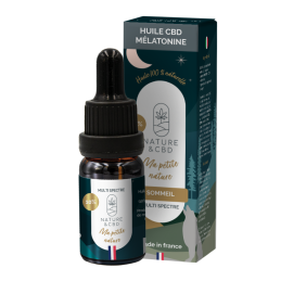 Huile CBD Mélatonine - Ma Petite Nature | Sommeil apaisé avec CBD multi spectre