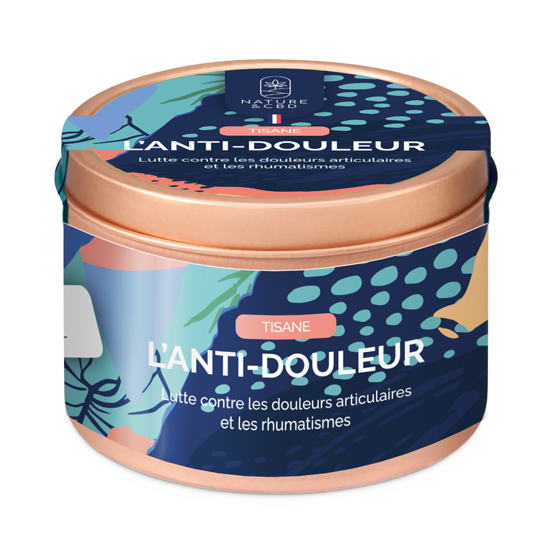 Tisane l'Anti Douleur - Infusion CBD pour douleurs articulaires Tisane l'Anti Douleur - Infusion CBD pour douleurs articulaires