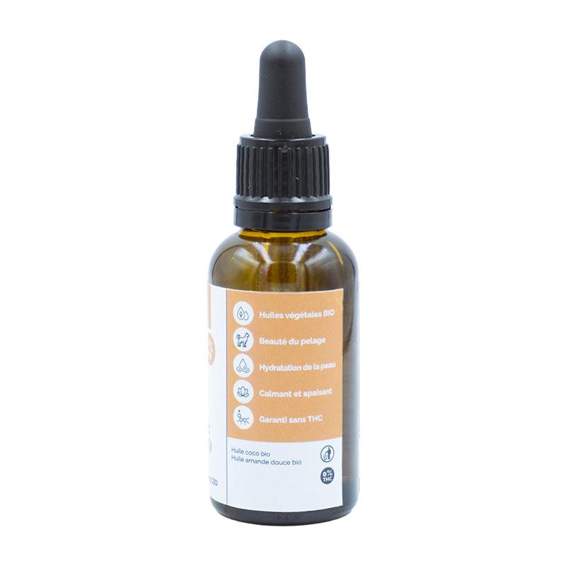 Soin peau et pelage CBD 3% pour chiens et chats - Hydratation & Réparation Soin peau et pelage CBD 3% pour chiens et chats - Hydratation & Réparation