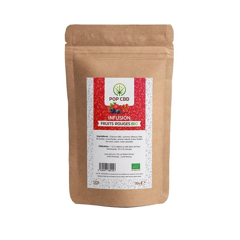 Infusion Chanvre Fruits Rouges - Saveurs gourmandes & détente Infusion Chanvre Fruits Rouges - Saveurs gourmandes & détente