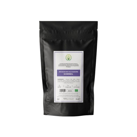 Infusion Sommeil - Bio au chanvre et plantes apaisantes Infusion Sommeil - Bio au chanvre et plantes apaisantes