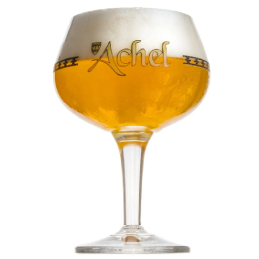 Verre à bière Achel 33 cl élégant et pratique pour savourer vos bières préférées.